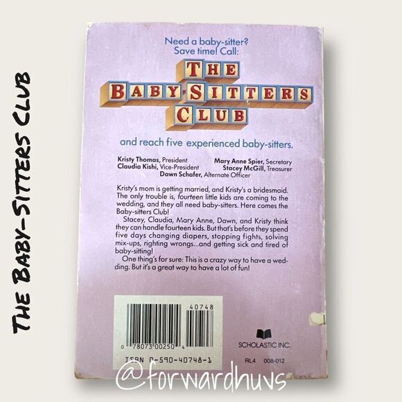 Bundle 3 for $15 | Baby-Sitters Club | Ann M. Martin | Book #6 | 1987 POOR CONDI - Picture 5 of 11